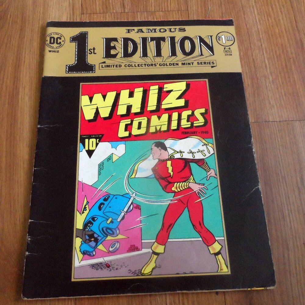 1974 Famous 1st Edition Limited Collectors' Golden Mint Series Large Comic Book